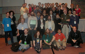 group photo of W3C staff