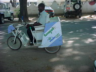 Tricycle with phone