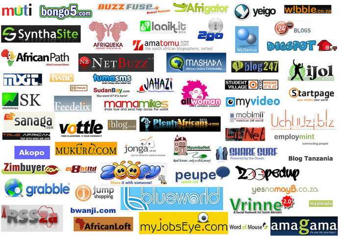 Web 2.0 services in Africa