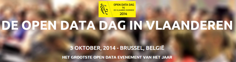 Image used as main branding for the event in Vlaanderen