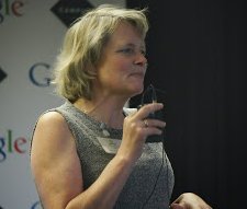 CSIRO's Kerry Taylor delivering her presentation