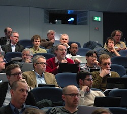 Scene from Fourth Web and TV Workshop; photo Credit Petr Kratochvil