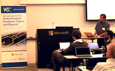 Scene from the Security Workshop