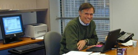 Steve Bratt, as shot by Ralph Swick, 2 Jan 2002