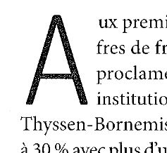 with a drop-cap “A” over four lines.