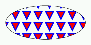 Example pattern01 - fill a rectangle by referencing a
radial gradient paint server