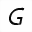 MATHEMATICAL SANS-SERIF BOLD ITALIC CAPITAL G