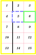 An example of a table with collapsed borders