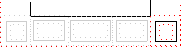bottom right corner box with margin, border, and padding,
nested within the page margin at the intersection of the right and bottom
page margins