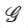 MATHEMATICAL BOLD SCRIPT CAPITAL G