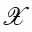 MATHEMATICAL BOLD SCRIPT CAPITAL X