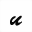 MATHEMATICAL BOLD SCRIPT SMALL U