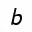 MATHEMATICAL SANS-SERIF BOLD ITALIC SMALL B