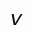 MATHEMATICAL SANS-SERIF BOLD ITALIC SMALL V