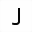 MATHEMATICAL MONOSPACE CAPITAL J