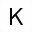 MATHEMATICAL MONOSPACE CAPITAL K