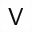 MATHEMATICAL MONOSPACE CAPITAL V