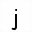 MATHEMATICAL MONOSPACE SMALL J
