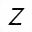 MATHEMATICAL SANS-SERIF BOLD ITALIC CAPITAL ZETA