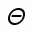 MATHEMATICAL SANS-SERIF BOLD ITALIC CAPITAL THETA
