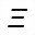 MATHEMATICAL SANS-SERIF BOLD ITALIC CAPITAL XI
