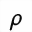 MATHEMATICAL SANS-SERIF BOLD ITALIC SMALL RHO