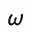 MATHEMATICAL SANS-SERIF BOLD ITALIC SMALL OMEGA