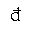 LATIN SMALL LETTER D WITH STROKE