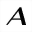 MATHEMATICAL SANS-SERIF BOLD ITALIC CAPITAL ALPHA