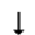 DOWNWARDS TRIANGLE-HEADED ARROW