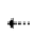 LEFTWARDS TRIANGLE-HEADED DASHED ARROW