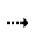 RIGHTWARDS TRIANGLE-HEADED DASHED ARROW