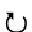 CLOCKWISE TRIANGLE-HEADED OPEN CIRCLE ARROW