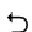 ANTICLOCKWISE TRIANGLE-HEADED RIGHT U-SHAPED ARROW