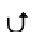 ANTICLOCKWISE TRIANGLE-HEADED BOTTOM U-SHAPED ARROW