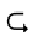 ANTICLOCKWISE TRIANGLE-HEADED LEFT U-SHAPED ARROW