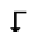 LEFTWARDS TRIANGLE-HEADED ARROW WITH LONG TIP DOWNWARDS