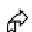 RIBBON ARROW UP RIGHT