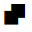 OVERLAPPING BLACK SQUARES