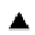 BLACK MEDIUM UP-POINTING TRIANGLE CENTRED