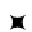 ROTATED LIGHT FOUR POINTED BLACK CUSP