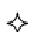 WHITE FOUR POINTED CUSP