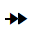 RIGHTWARDS TWO-HEADED ARROW WITH TRIANGLE ARROWHEADS