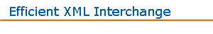 Go to the EXI Working Group Home Page