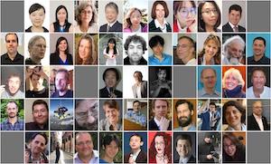 profile picture collage of the W3C staff