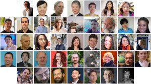 profile picture collage of the W3C staff